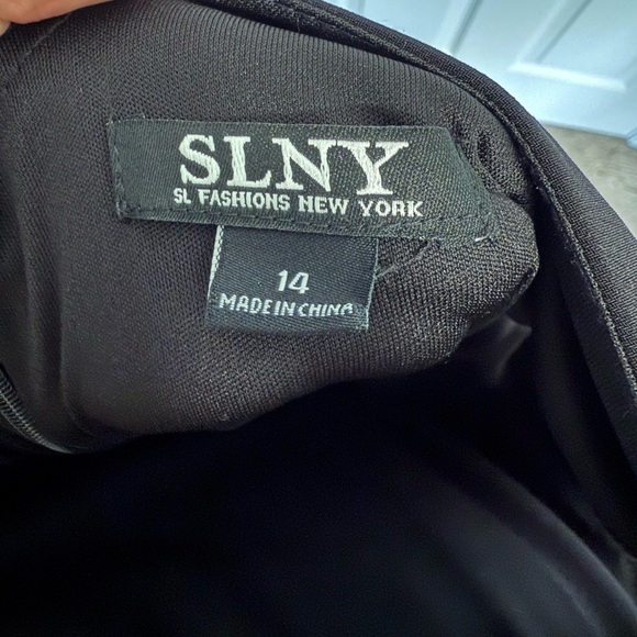 SLNY Floral Maxi Dress Size 14 - Picture 9 of 9